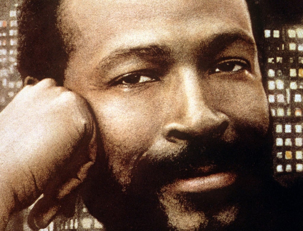 Der amerikanische Soulsänger Marvin Gaye.