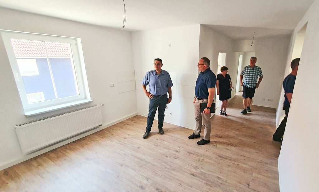 Groß, hell und bestens für Familien geeignet: In der Straße der Jugend hat die HWG zwei Wohnungen zusammenlegen und modernisieren lassen.