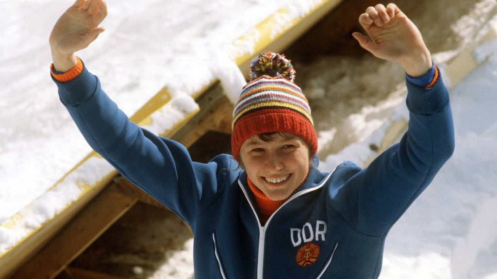 1980 feierte Karin Enke den Olympiasieg in Lake Placid.