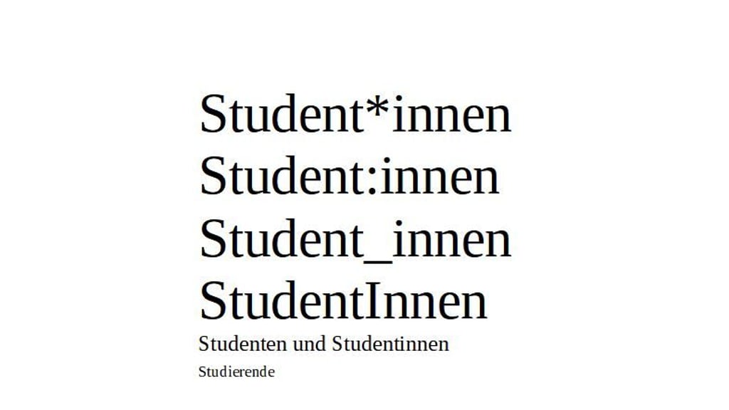 Wie wird in Sachsen-Anhalt gegendert?
