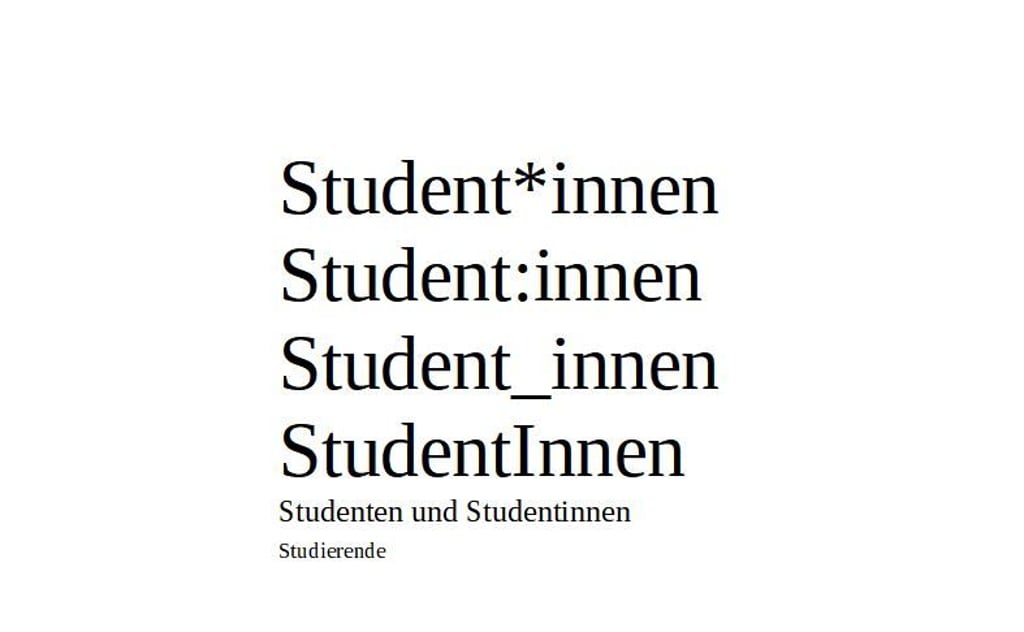 Wie wird in Sachsen-Anhalt gegendert?