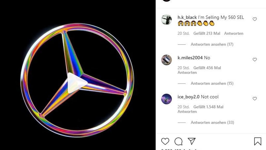Anlässlich des bunten Monats will der Autokonzern Mercedes-Benz die LGBTQ+ Community unterstützen.