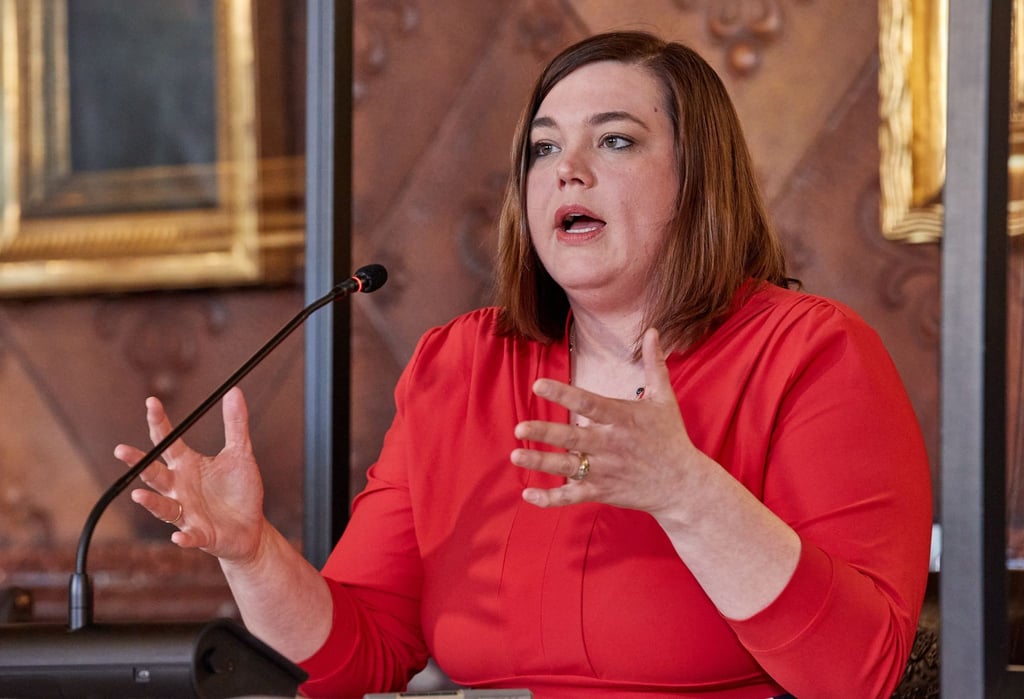 Wissenschaftsministerin von Hamburg: Katharina Fegebank (Bündnis 90/Grüne).