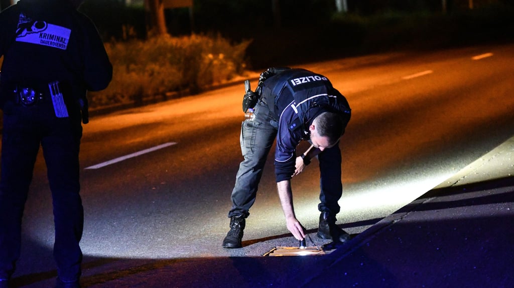 Nach einer Verfolgungsjagd hat die Polizei einen Mann festgenommen.