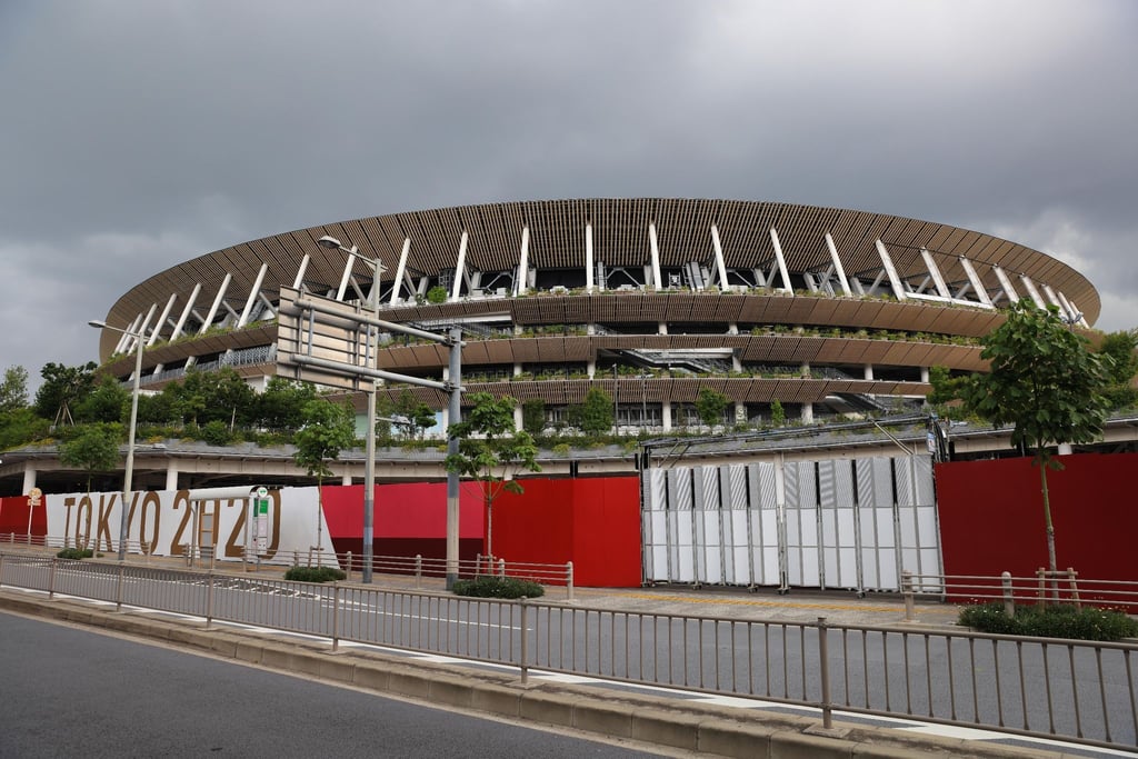 Austragungsort der Eröffnungsfeier der Olympischen Spiele: Das Nationalstadion in Tokio.