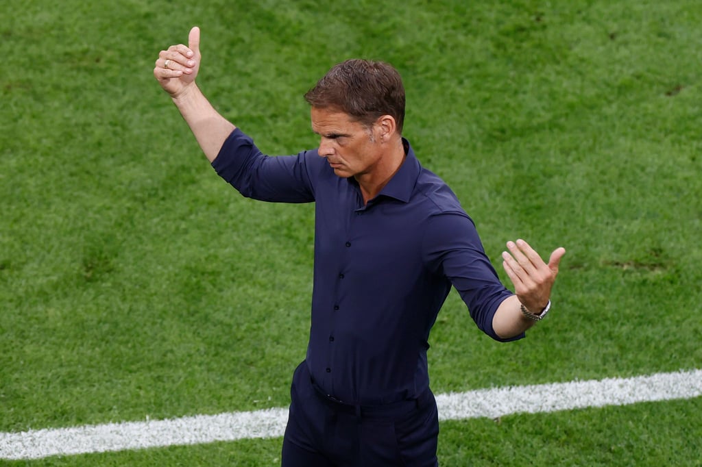 Bondscoach Frank de Boer.