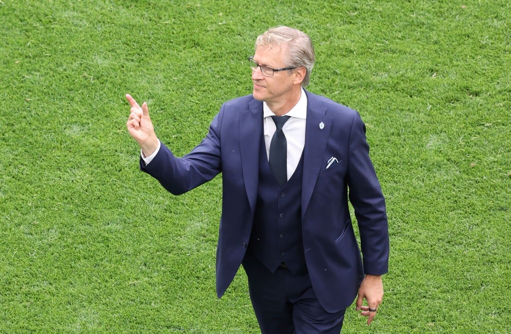 Sorgt mit EM-Neuling Finnland für Furore: Trainer Markku Kanerva.