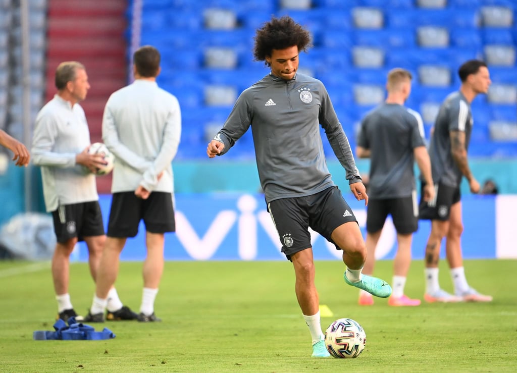 Muss sich bei der EM mit der Jokerrolle zufrieden geben: Bayern-Profi Leroy Sané.
