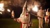 Mitglieder des rassistischen Ku-Klux-Klan.&nbsp;