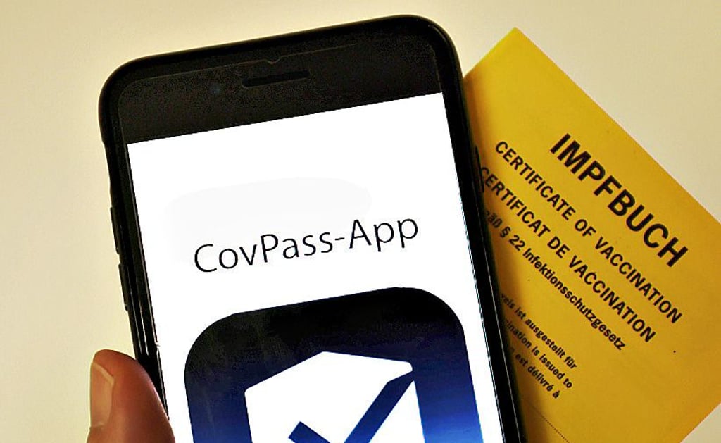 Das Logo der CovPass-App.