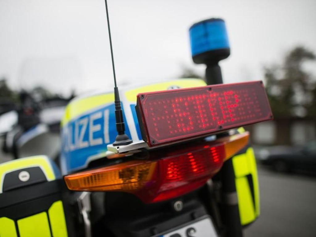 Polizei-Motorrad