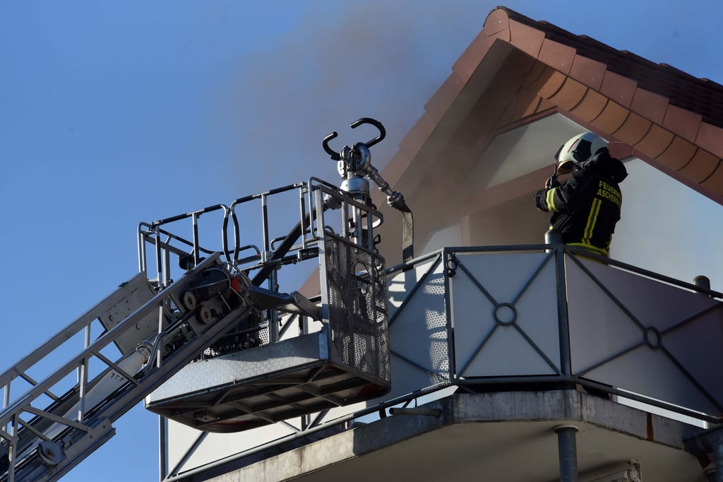 Die Feuerwehr konnte den Brand zügig löschen.
