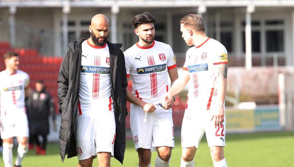 Künftig keine Teamkollegen mehr: Janek Sternberg (r.) und Antonios Papadopoulos (m.).