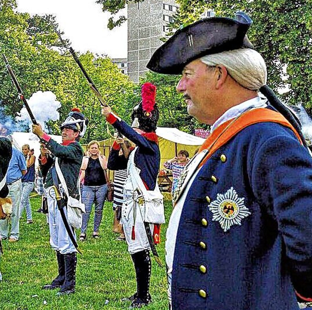 Feldlager der Langen Kerls des Alten Dessauer