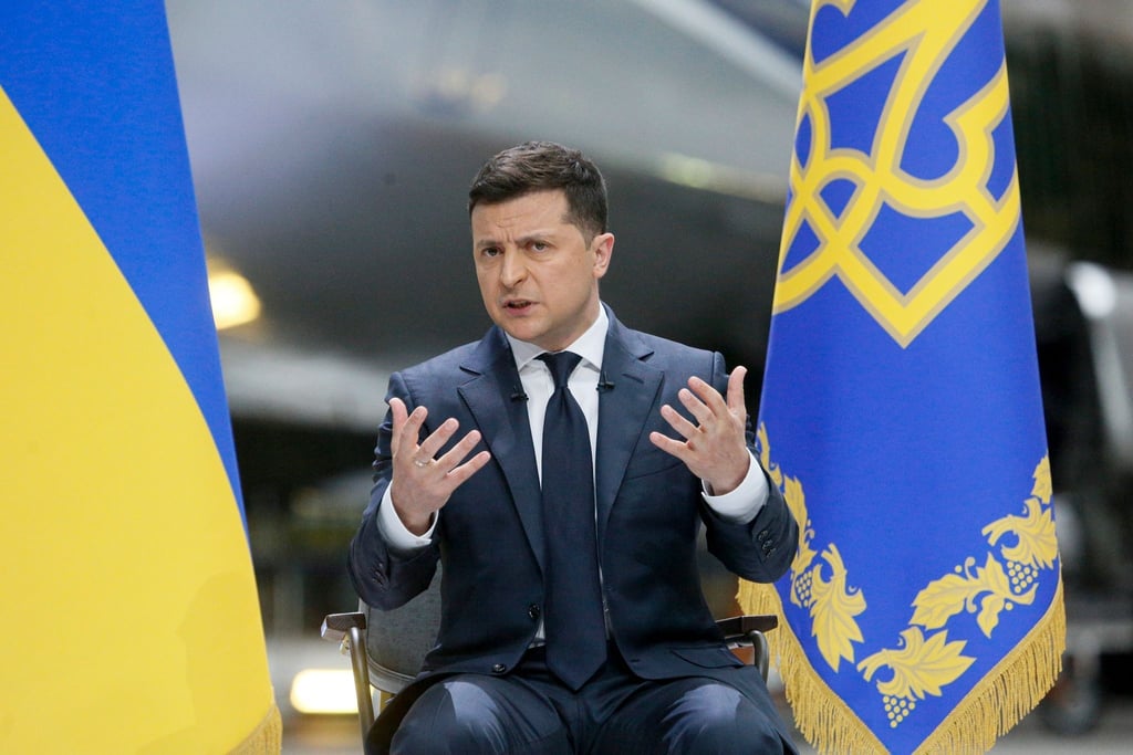 In Gedenken an den Überfall auf die Sowjetunion: der ukrainische Präsident Wolodymyr Selenskyj.