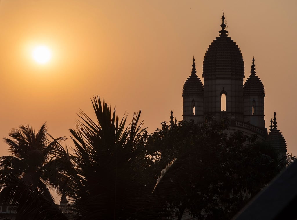 Ein romantisches Reisemotiv aus Indien, wo die Delta-Variante zuerst nachgewiesen wurde.