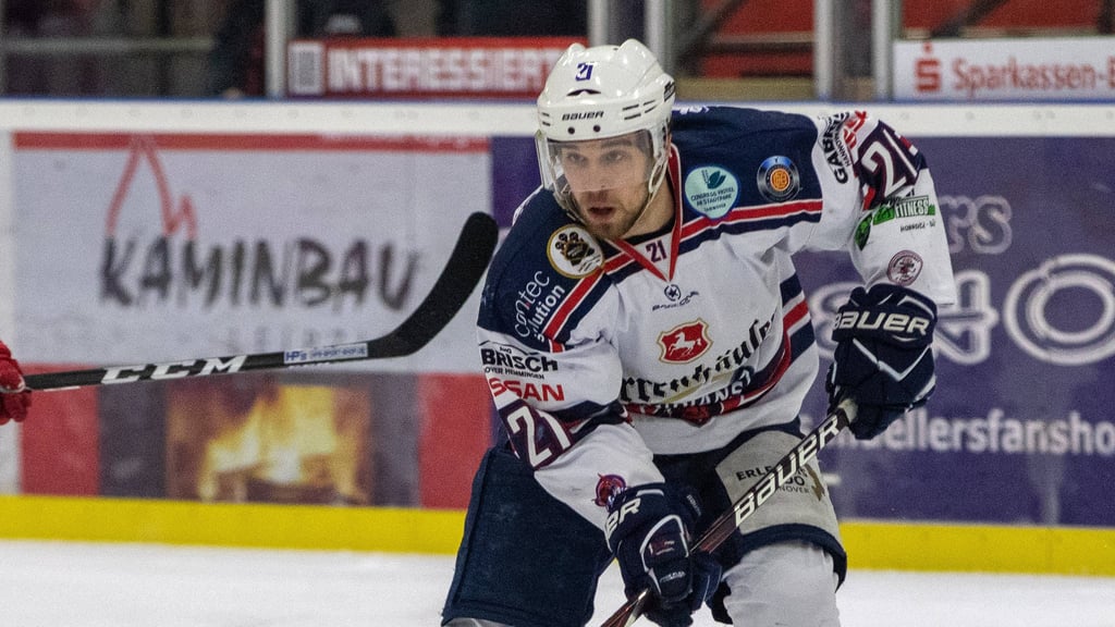 Roman Pfennings, hier 2019 beim Spiel der Hannover Scorpions in Halle.