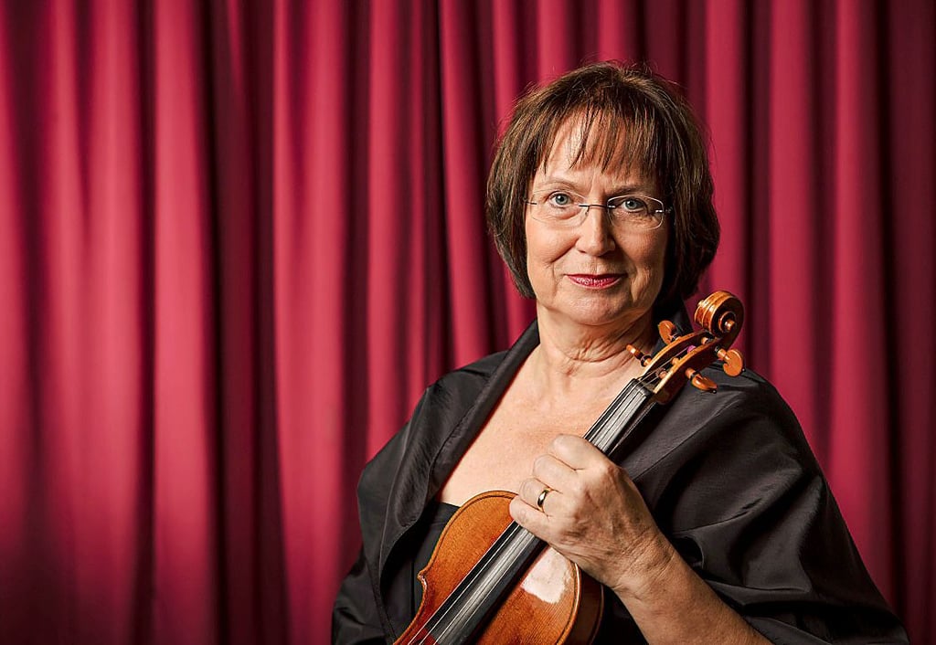 Susanne Reichel-Visontay, Betriebsratsvorsitzende des Orchesters der Mitteldeutschen Kammerphilharmonie.