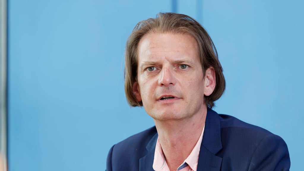 Stefan Gebhardt, Landesvorsitzender Die Linke in Sachsen-Anhalt.