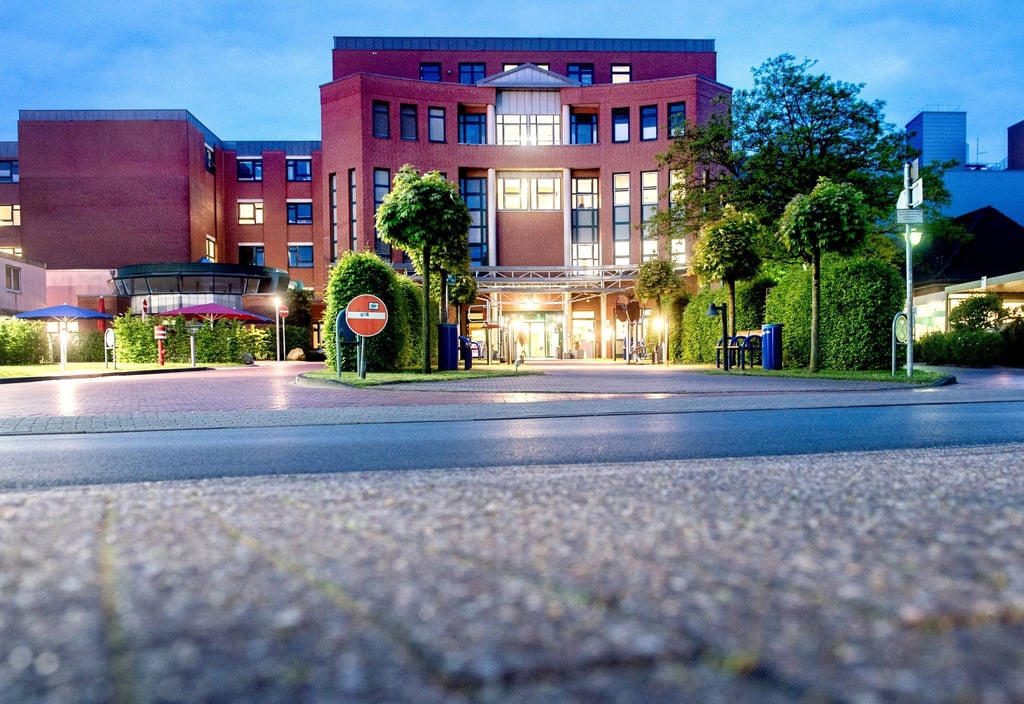 Blick auf das Klinikum Oldenburg im Stadtteil Kreyenbrück.