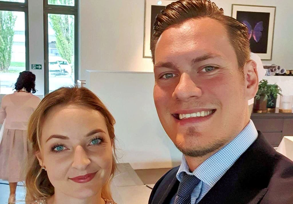 Verliebt und verlobt: Jana Romer und Bastian Thomas Kohl.