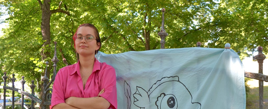 Klara Stock von der Offenen Linke Liste hat bei der Stura-Wahl 2021 die meisten Stimmen bekommen.