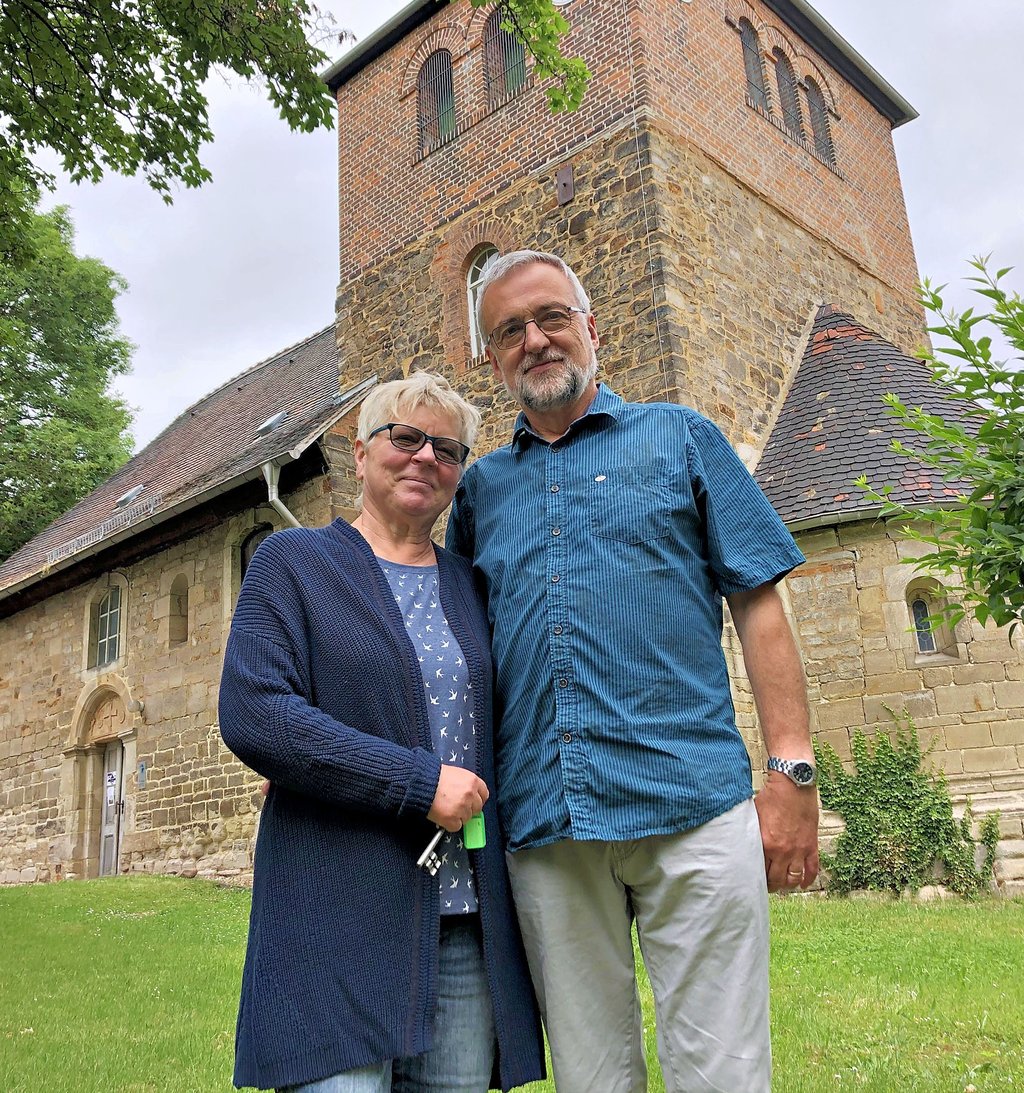 Pfarrer Frieder Wisch und seine Ehefrau Gudrun haben 18 Jahre lang in Langendorf gewirkt. Jetzt winkt der Ruhestand.