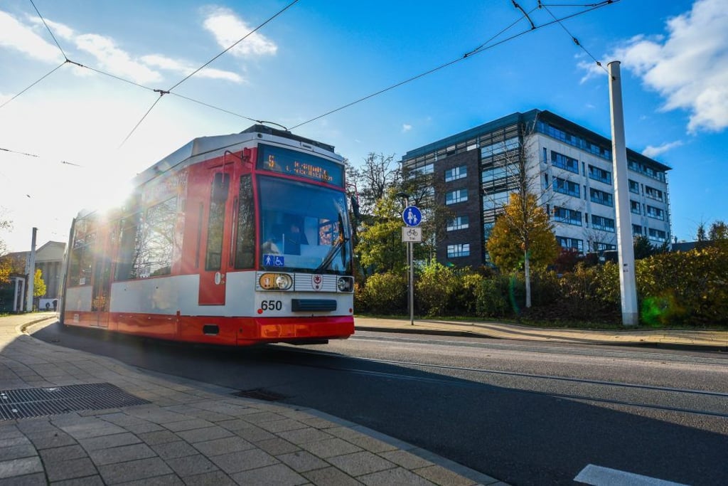 Die Tramlinie 5 soll bis Bad Dürrenberg verlängert werden.