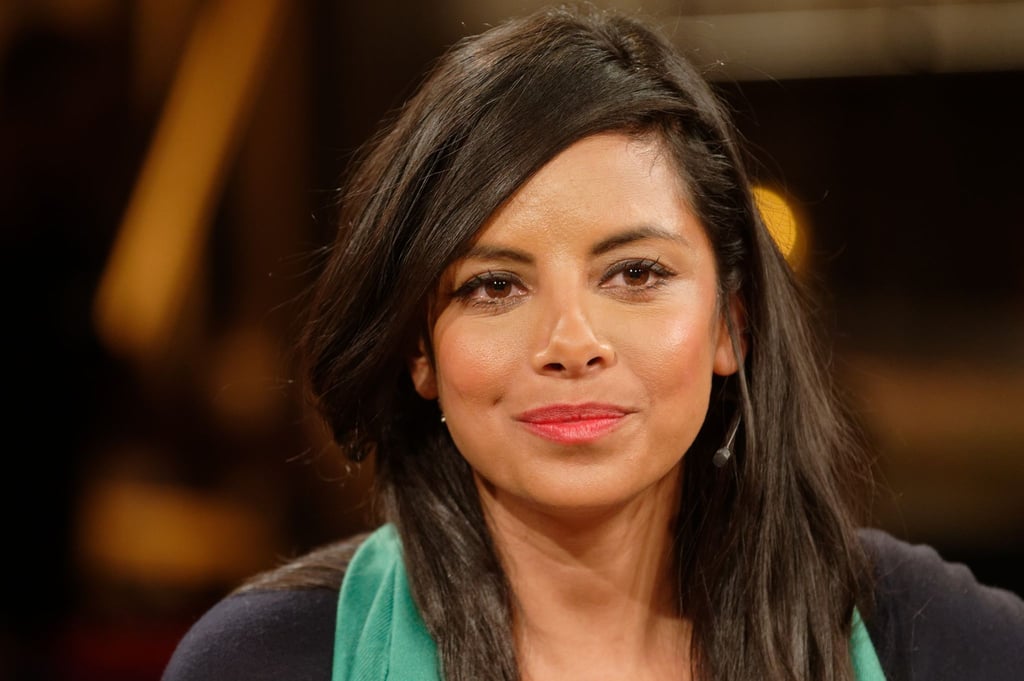 Die Moderatorin Collien Ulmen-Fernandes half sich mit Wärmepads gegen die Kälte in den bergen.