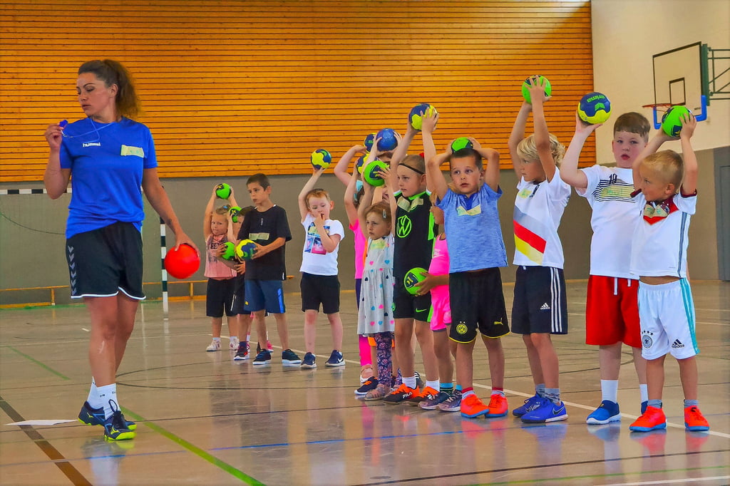 Handball-Schnupperträning in Wanzleben