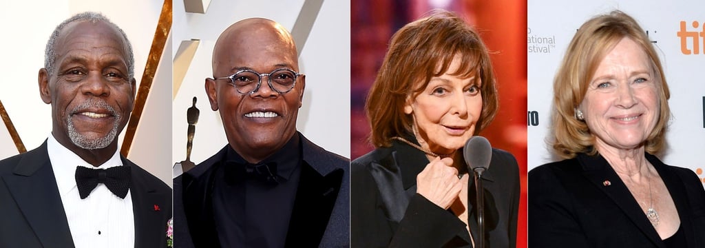 Danny Glover, (l-r), Samuel L. Jackson, Elaine May und Liv Ullmannm werden bei den 12. Governors Awards im Januar geehrt.