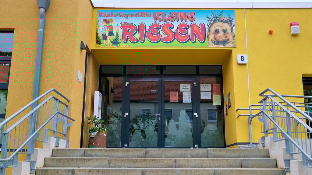 Hier soll wieder Ruhe einkehren: Die Kita ?Kleine Riesen? in Teutschenthal.