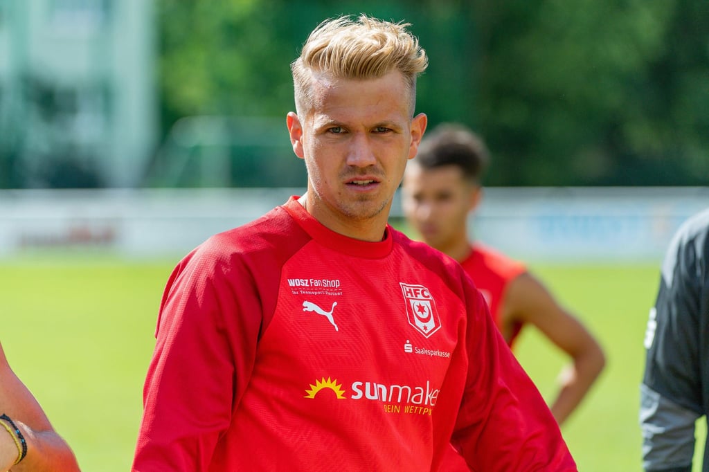 Lukas Boeder kam vom MSV Duisburg nach Halle - seine nächste Station ist noch offen.