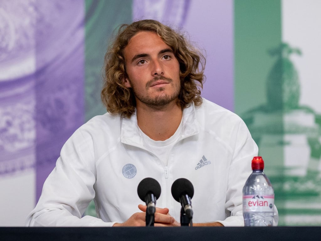Bereits in der ersten Runde in Wimbledon ausgeschieden: Stefanos Tsitsipas.
