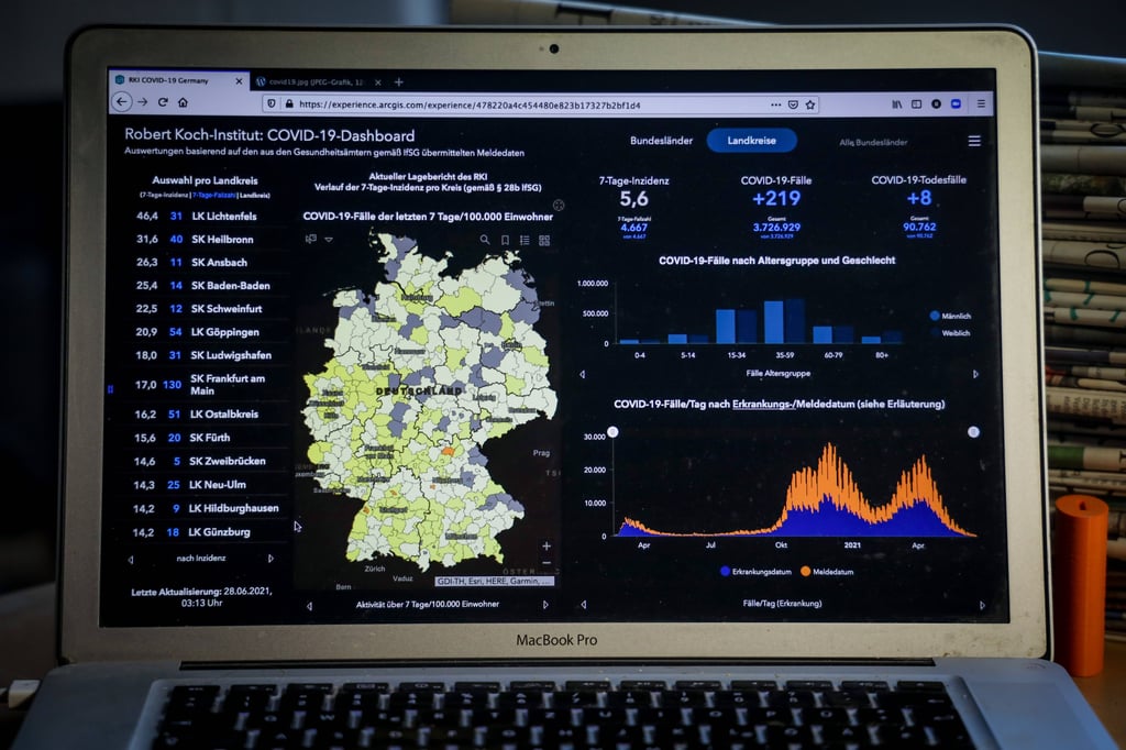 Covid-19-Dashboard des Robert Koch-Instituts