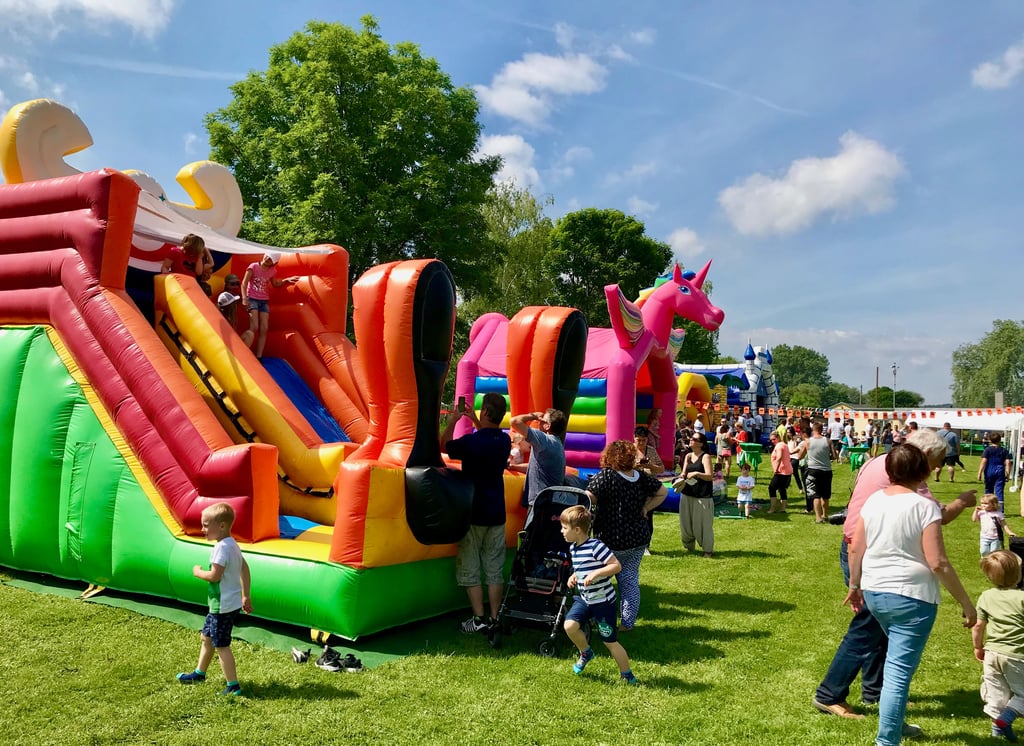 Schon beim ersten Hüpfburgenfest im Jahr 2019 hatten die kleinen und großen Besucher in Harsleben viel Spaß.