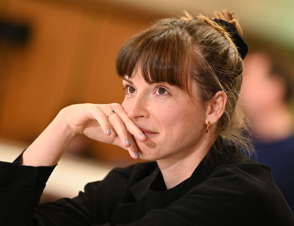 Dorothee Elmiger bei der Verleihung des Deutschen Buchpreises 2020.