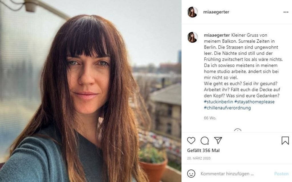 Babglück für Ex-GZSZ-Schauspielerin Mia Aegerter.