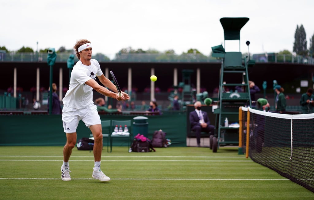 Hatte bei seinem Erstrunden-Match in Wimbledon keine Probleme: Alexander Zverev.