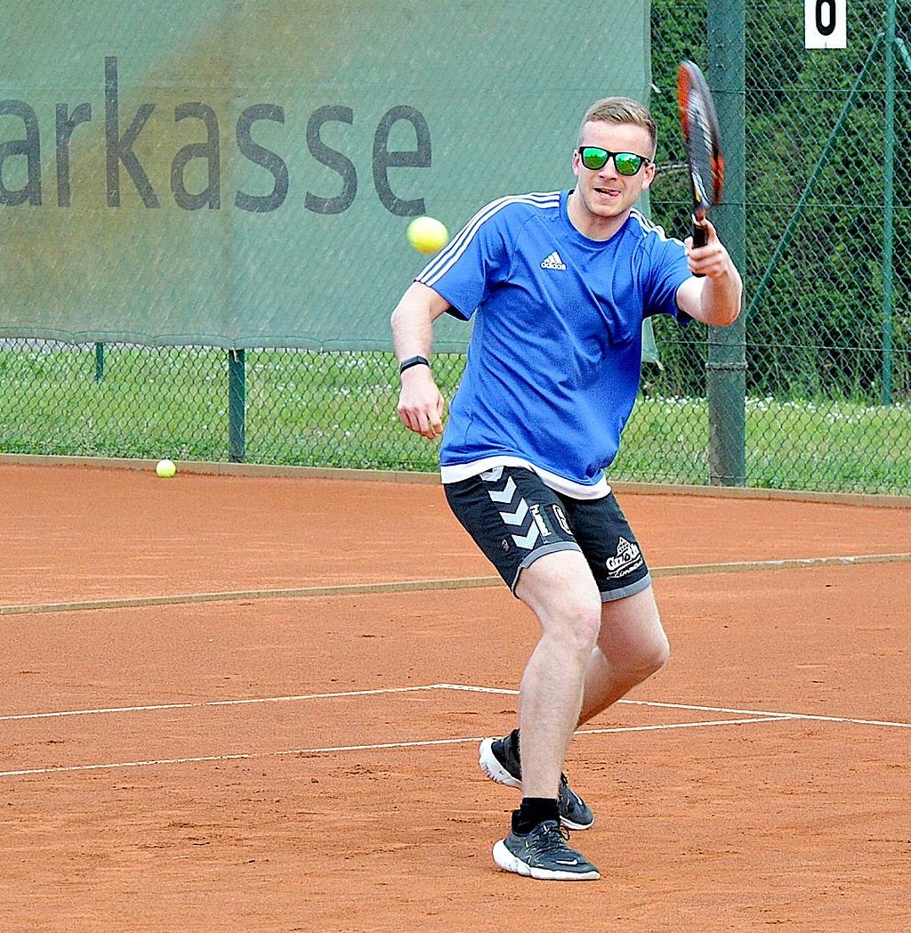 Da waren bei den Lehrgangsteilnehmern, hier Ludwig Gercke, schon einige gute Schläge dabei.