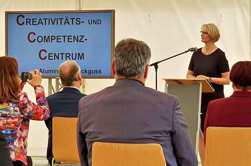 Bildungsministerin Anja Karliczek hielt ein Grußwort.