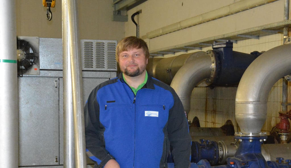 Karsten Scholz, technischer Leiter des Wasserverbandes, glaubt, der Schnee im Frühjahr wird sich positiv auf den Grundwasserspiegel auswirken.