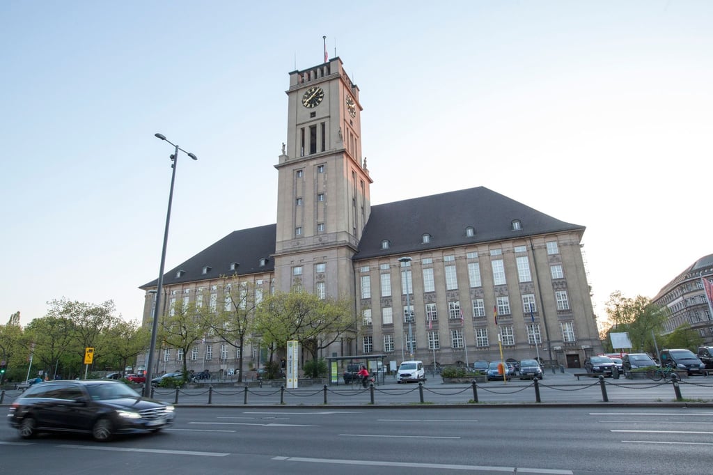 Das Rathaus Schöneberg.