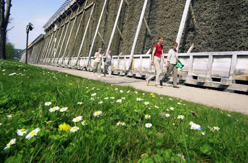 Am Gradierwerk in Bad Kösen startet am 6. Juni der nunmehr siebente Welterbewandertag.