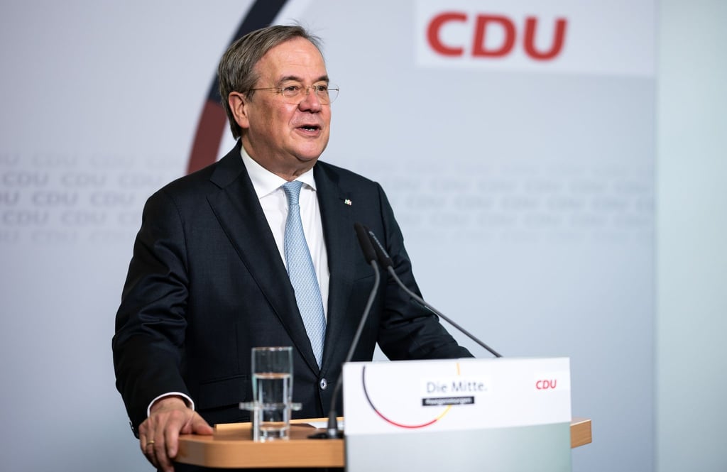 Armin Laschet (CDU), CDU-Vorsitzender und Ministerpräsident von Nordrhein-Westfalen.