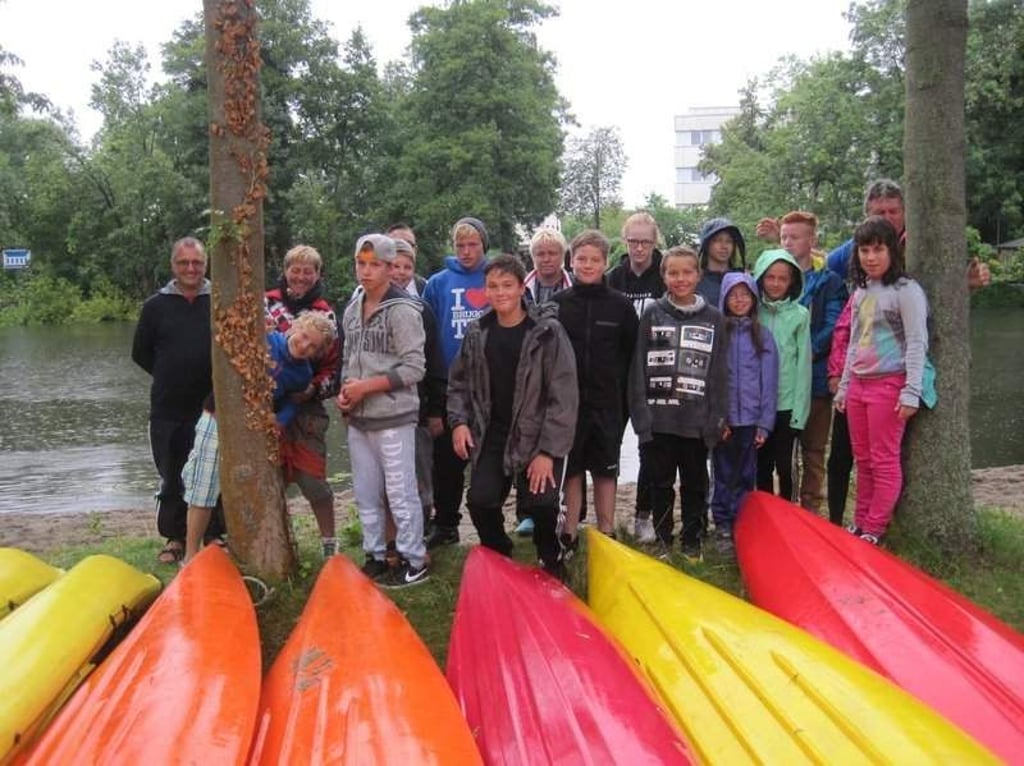 Kanutour des Jugendzentrums auf der Buga-Strecke von Brandenburg nach Havelberg.
