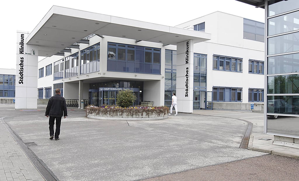 Das Klinikum in Dessau.