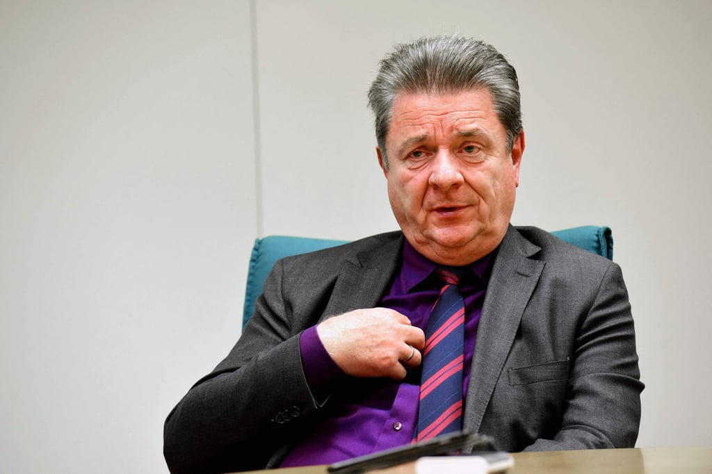 Foto: Uli Lücke-- Jahresendgespräch mit Magdeburgs Oberbürgermeister Dr. Lutz Trümper