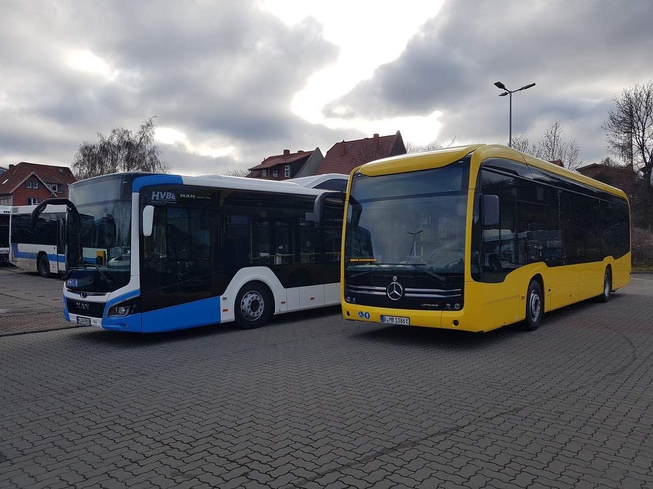 Test für Elektrobus in Wernigerode
