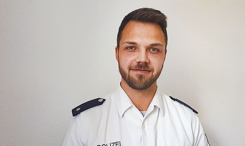 Polizeikommissar Sebastian Fabich. Ansprechpartner Verkehrssicherheitsaktion "Sicher durch den Harz".